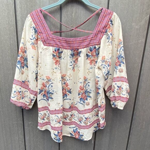 Rewind Floral Top - Picture 5 of 9